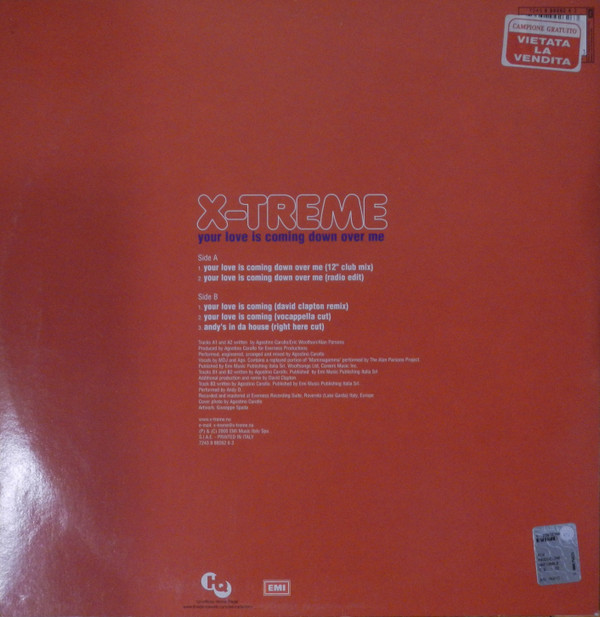 X-Treme - Your Love Is Coming Down Over Me | HQ (7243 8 89262 6 3)