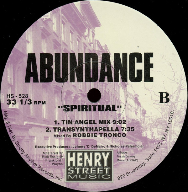 Abundance - Spiritual | Henry Street Music (HS-528) - 3