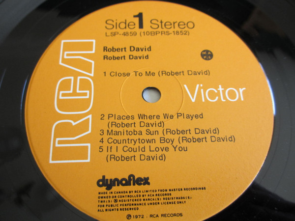 Robert David - Robert David | RCA Victor (LSP 4859)