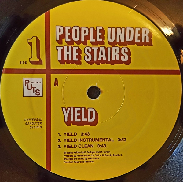 People Under The Stairs - Yield / Out Da Club | OM Records (OM 139 SV) - 3