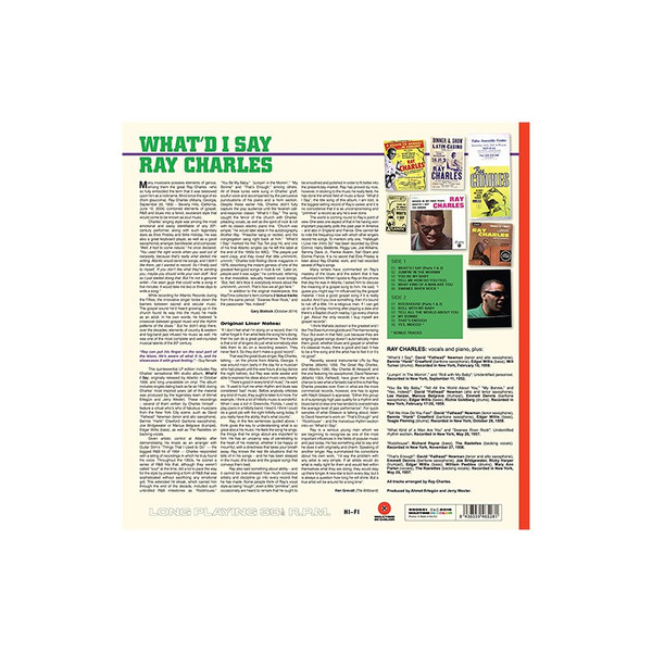 Ray Charles - What’d I Say | WaxTime In Color (950651)