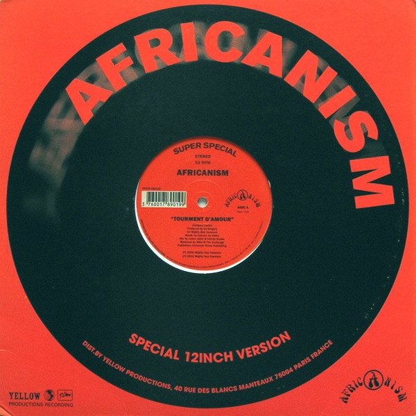 Africanism - Tourment D'amour | Yellow Productions (YP074)