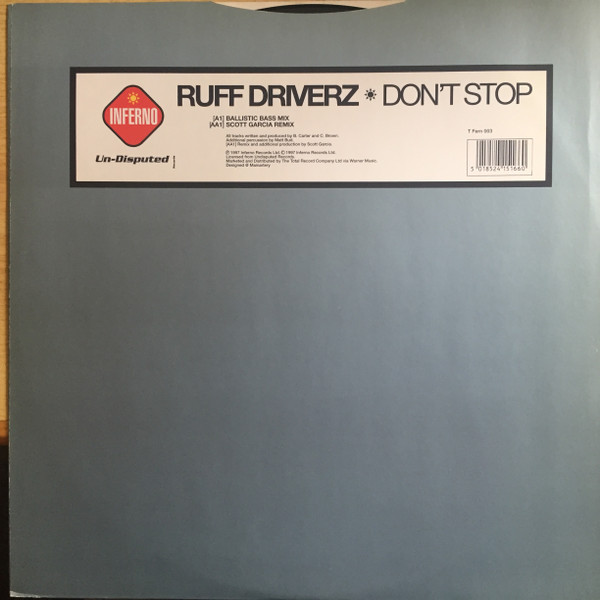 Ruff Driverz - Don't Stop | Inferno (TFERN 003) - 2
