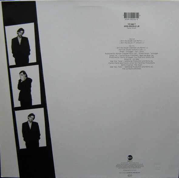 Jimmy Nail - Ain't No Doubt | EastWest (4509-90226-0 LB) - 2 Jimmy Nail - Ain't No Doubt | EastWest (4509-90226-0 LB) - 2