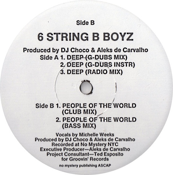 6 String B Boyz - Deep | No Mystery Records (NM 10095)