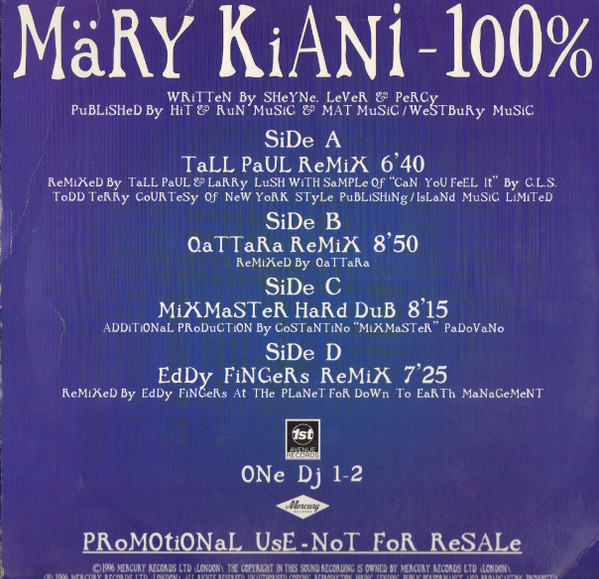 Mary Kiani - 100% | Mercury (ONe Dj 1-2) - 2