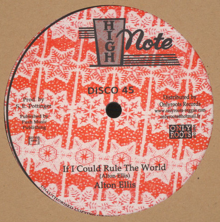 Alton Ellis / The Soul Syndicate - If I Could Rule The World / Lava | High Note (none) - main