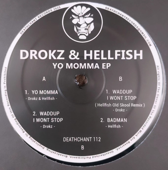 Drokz & Hellfish - Yo Momma EP | Deathchant (DEATHCHANT 112)