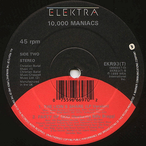 10,000 Maniacs - Trouble Me | Elektra (EKR 93T) - 4 10,000 Maniacs - Trouble Me | Elektra (EKR 93T) - 4