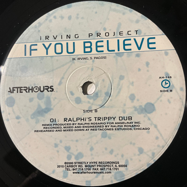 Irving Project - If You Believe | Afterhours (AH-146) - 4 Irving Project - If You Believe | Afterhours (AH-146) - 4