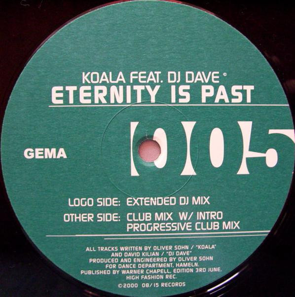 Koala Feat. DJ Dave - Eternity Is Past | 08:15 Records (PE005) - 2