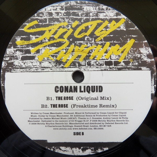 Conan Liquid - One Time (For Your Mind) | Strictly Rhythm (SR12656)