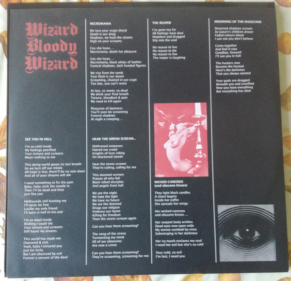 Electric Wizard - Wizard Bloody Wizard | Witchfinder Records (W004) - 4