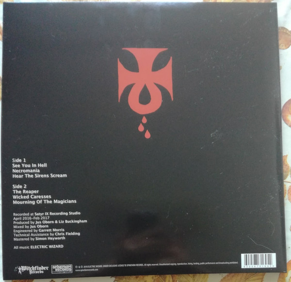 Electric Wizard - Wizard Bloody Wizard | Witchfinder Records (W004) - 2