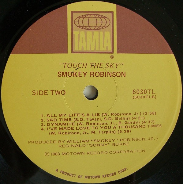 Smokey Robinson - Touch The Sky | Tamla (6030TL) - 3