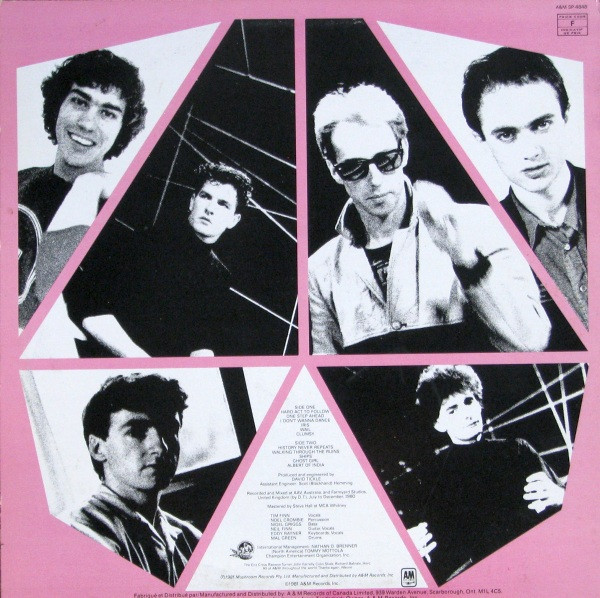 Split Enz - Waiata | A&M Records (SP-4848) - 2