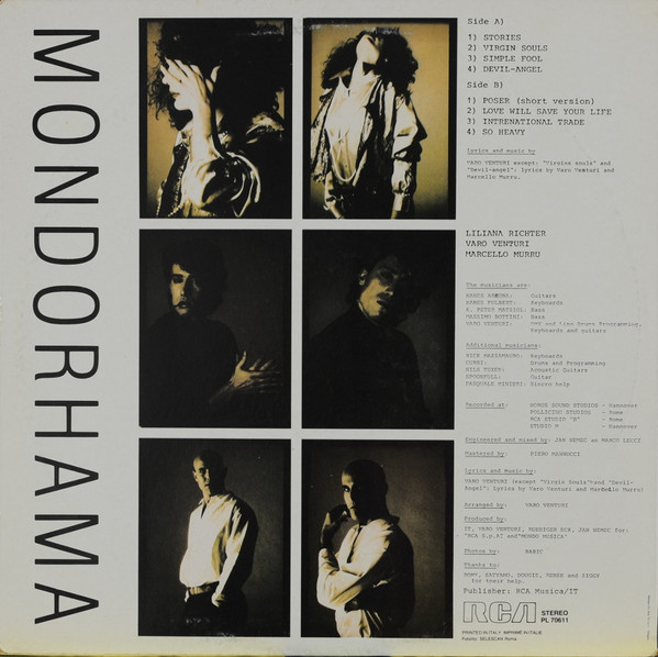 Mondorhama - Mondorhama | RCA Italiana (PL 70611) Mondorhama - Mondorhama | RCA Italiana (PL 70611)