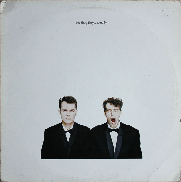 Pet Shop Boys - Actually | EMI-Manhattan Records (ELJ-46972) - main Pet Shop Boys - Actually | EMI-Manhattan Records (ELJ-46972) - main