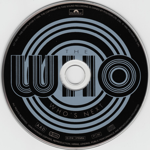 The Who - Who's Next | Polydor (527 760-2) - 3 The Who - Who's Next | Polydor (527 760-2) - 3