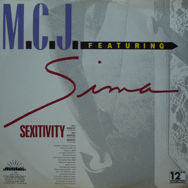 M.C.J. Featuring Sima - Sexitivity | X-Energy Records (X-12091) - 4