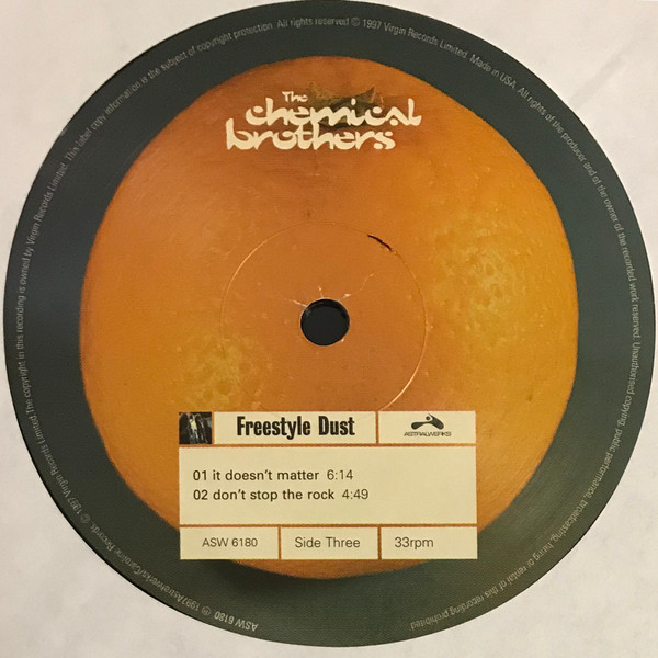 The Chemical Brothers - Dig Your Own Hole | Astralwerks (ASW 6180) - 7