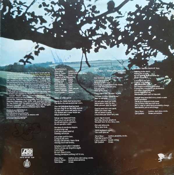 Steve Howe - Beginnings | Atlantic (HATS 421-183) - 3