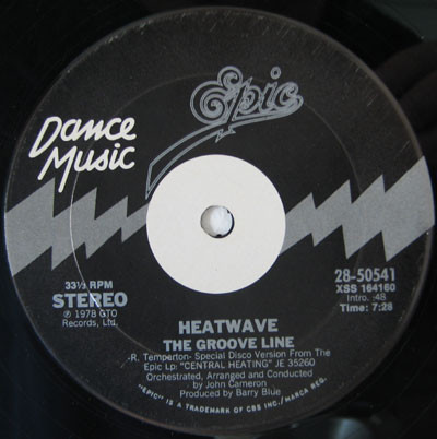 Heatwave - The Groove Line / Always And Forever | Epic (28-50541)