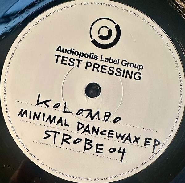 Kolombo - Minimal Dance Wax EP | Strobe Music (STROBE 04) - 2