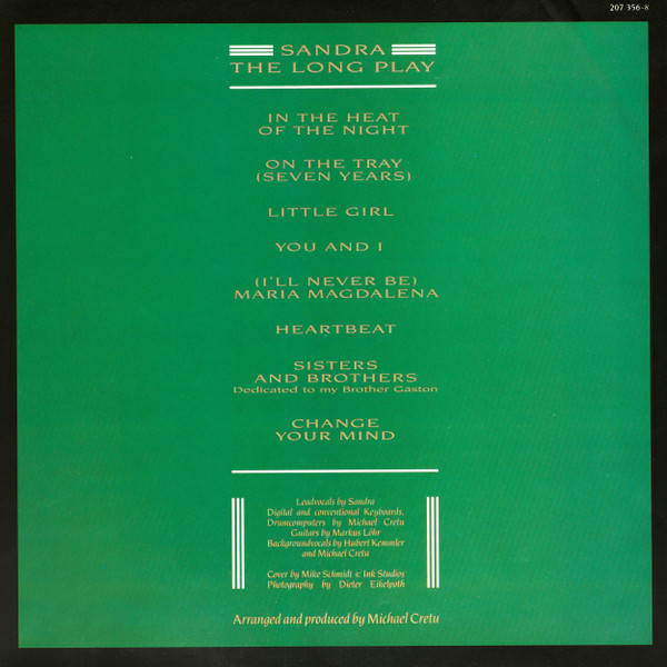 Sandra - The Long Play | Virgin (207 356-630) - 6
