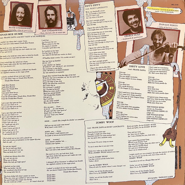 The Mothers - Over-nite Sensation | Discreet (MS 2149) - 3