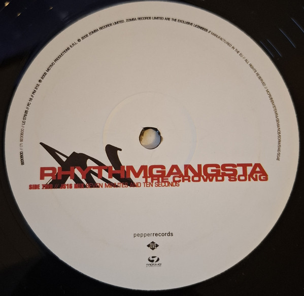 Rhythm Gangsta - The Crowd Song | Pepper Records (9230600) - 2 Rhythm Gangsta - The Crowd Song | Pepper Records (9230600) - 2