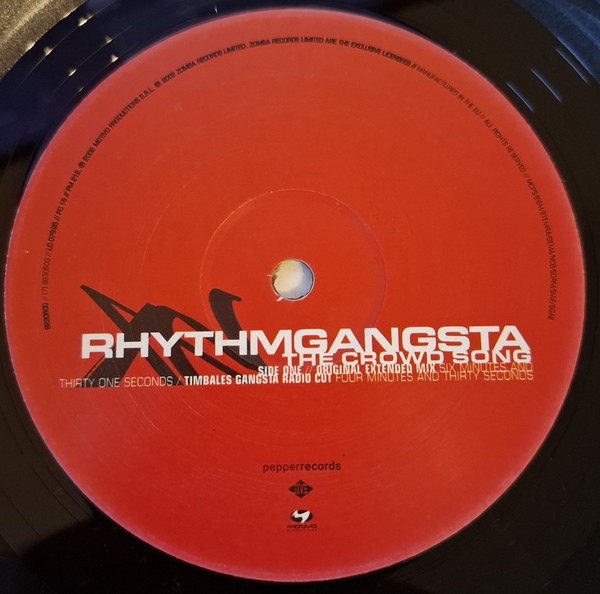 Rhythm Gangsta - The Crowd Song | Pepper Records (9230600) - 3 Rhythm Gangsta - The Crowd Song | Pepper Records (9230600) - 3