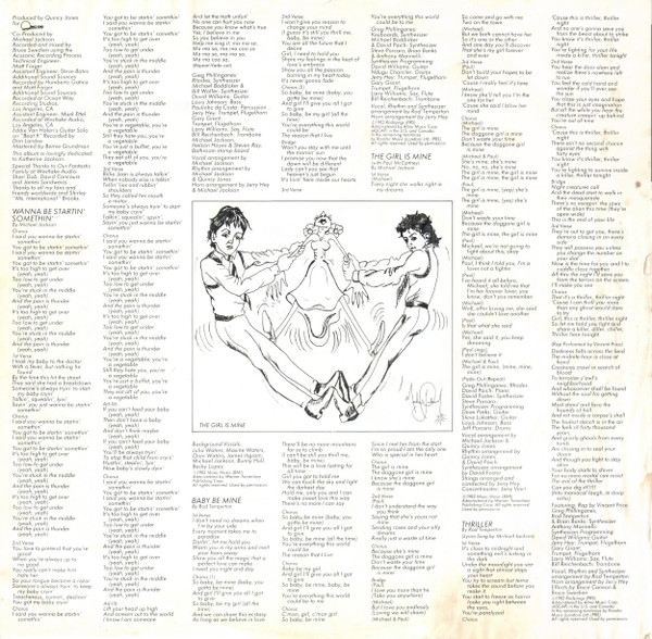 Michael Jackson - Thriller | Epic (EPC 85930) - 7