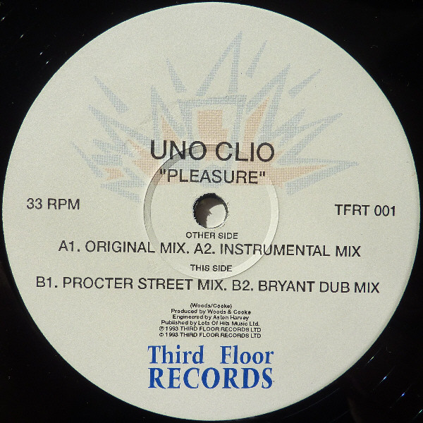 Uno Clio - Pleasure | Third Floor Records (TFRT 001) - 2 Uno Clio - Pleasure | Third Floor Records (TFRT 001) - 2