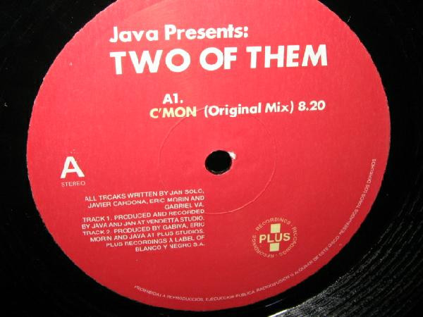 Java Presents Two Of Them - C'Mon | Plus Recordings (PLMX 29 (N))