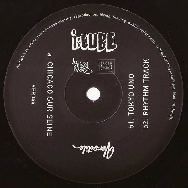 I:Cube - Chicago Sur Seine | Versatile Records (VER044) - 3