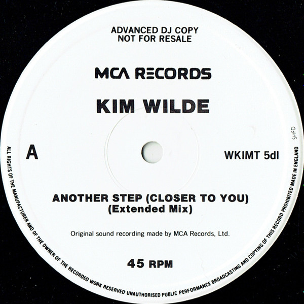 Kim Wilde And Junior - Another Step (Closer To You) | MCA Records (WKIMT 5dl) Kim Wilde And Junior - Another Step (Closer To You) | MCA Records (WKIMT 5dl)