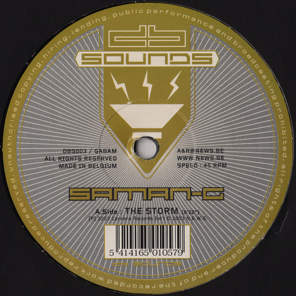 Saman-G - The Storm | db Sounds (DBS003)