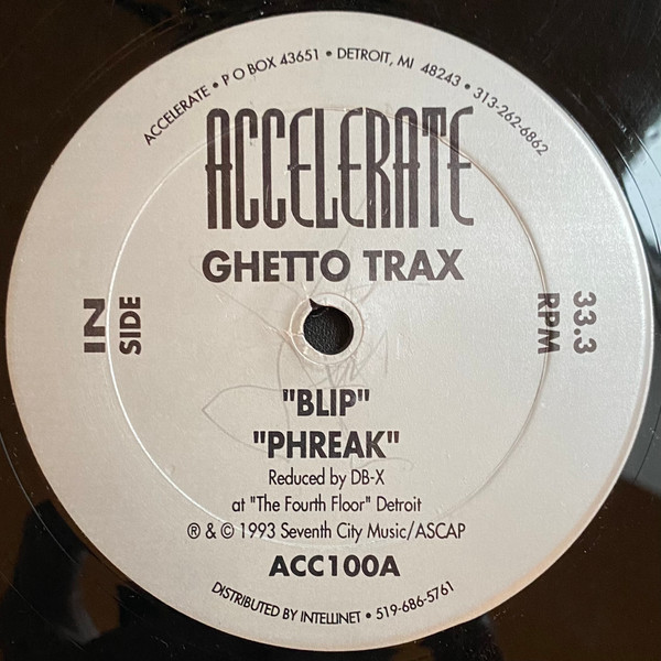 DBX - Ghetto Trax | Accelerate (ACC100)