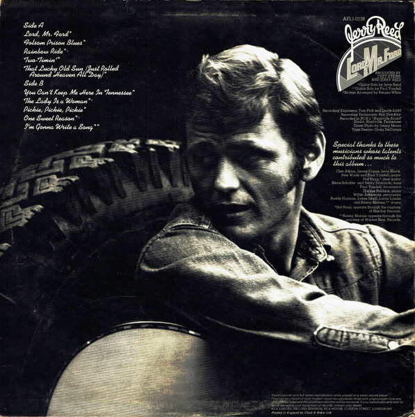Jerry Reed - Lord, Mr. Ford | RCA Victor (AFL1-0238) - 2 Jerry Reed - Lord, Mr. Ford | RCA Victor (AFL1-0238) - 2