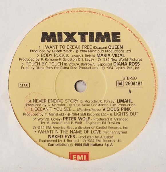 Various - Mixtime | EMI (64 2604181) - 2