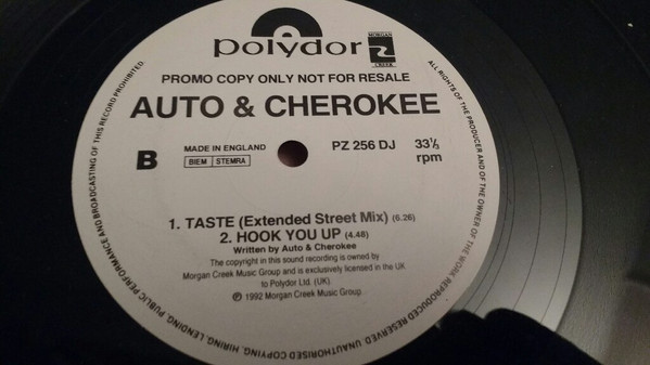Auto & Cherokee - Taste | Polydor (PZ 256 DJ) - 2 Auto & Cherokee - Taste | Polydor (PZ 256 DJ) - 2