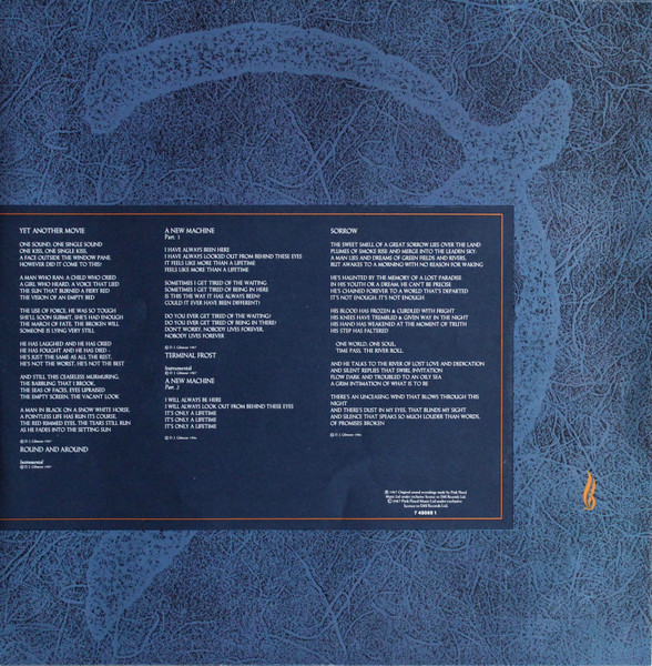 Pink Floyd - A Momentary Lapse Of Reason | EMI (7 48068 1) - 4