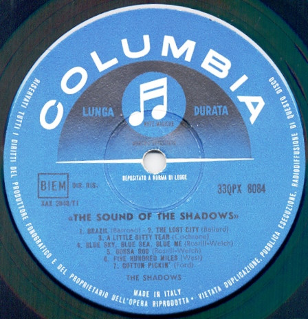 The Shadows - The Sound Of The Shadows | Columbia (QPX 8084) - main The Shadows - The Sound Of The Shadows | Columbia (QPX 8084) - main