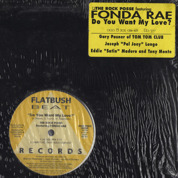 The Rock Posse  &  Fonda Rae - Do You Want My Love? | Flatbush Beat Records (FBR 9001) - main