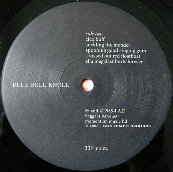 Cocteau Twins - Blue Bell Knoll | Contempo Records (CONTE 121) - 4 Cocteau Twins - Blue Bell Knoll | Contempo Records (CONTE 121) - 4