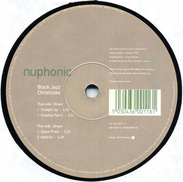 Black Jazz Chronicles - Black Jazz Chronicles | Nuphonic (NUX 116)