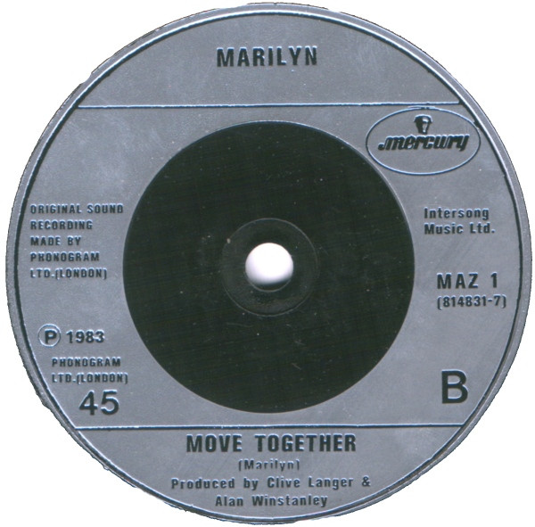 Marilyn - Calling Your Name | Mercury (MAZ 1) - 4