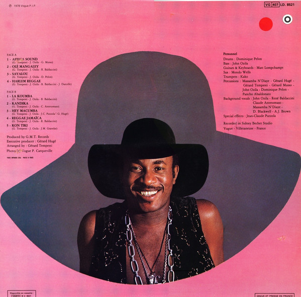 John Ozila - Africa Goes Disco | Vogue (LD. 8521) - 2 John Ozila - Africa Goes Disco | Vogue (LD. 8521) - 2