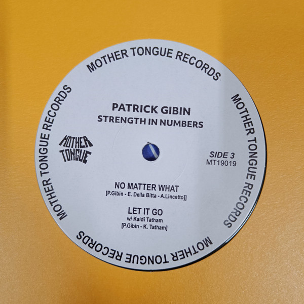 Patrick Gibin - Strength In Numbers | Mother Tongue Records (MT19019) - 3